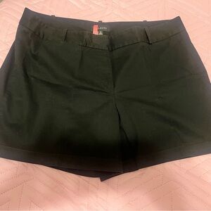Talbots black shorts size 16